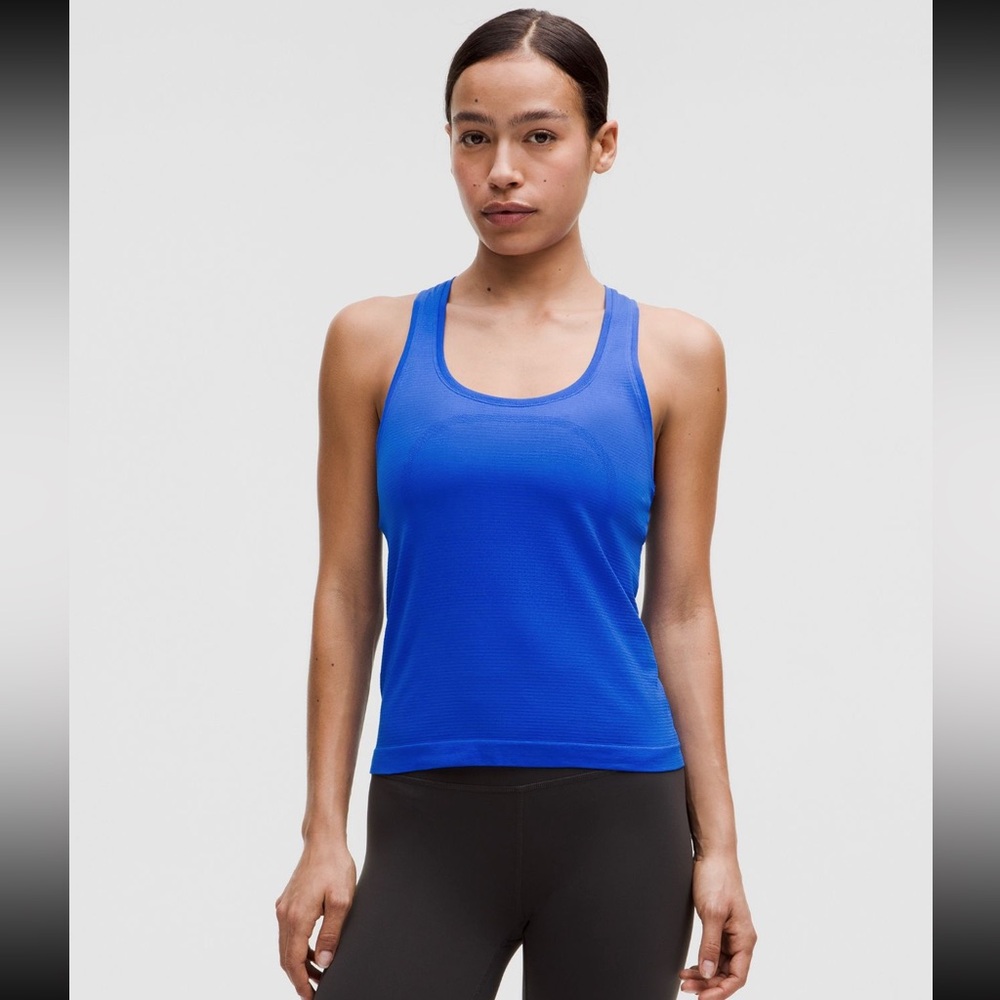 Lululemon Swiftly Tech Sonic Blue Tank
